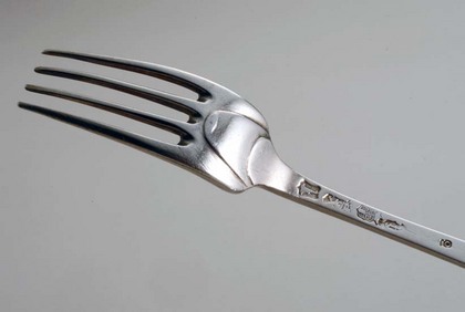 Dognose Hanoverian Dutch Silver Tablefork